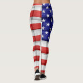 Amerikaanse vlag 3 leggings (Achterkant)