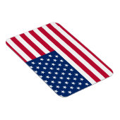 Amerikaanse vlag 3"x4" Magnet Magneet (Rechterzijde)