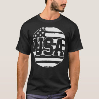 Amerikaanse vlag 4 juli 1 t-shirt