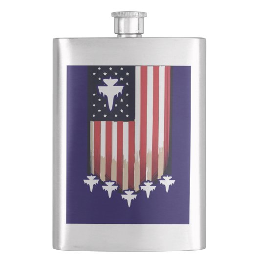Amerikaanse Vlag 4 juli-65079 Flacon (Voorkant)
