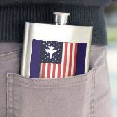 Amerikaanse Vlag 4 juli-65079 Flacon (Voorbeeld)
