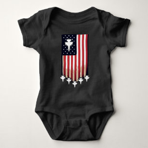 Amerikaanse vlag 4 juli-65079 romper