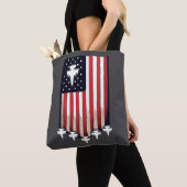 Amerikaanse Vlag 4 juli-65079 Tote Bag (Dichtbij)