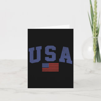Amerikaanse Vlag 4 juli Amerikaans Vet Blauw  Kaart