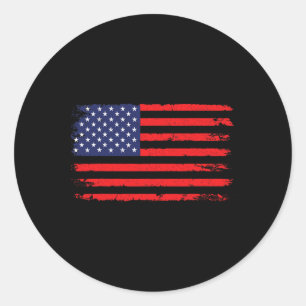 Amerikaanse vlag 4 juli Amerikaanse vlag Verenigde Ronde Sticker