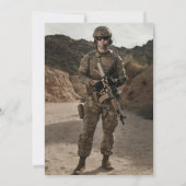 Amerikaanse vlag 4 juli Legerpensioen Kaart (Achterkant)