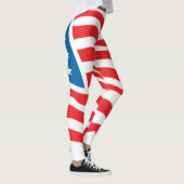Amerikaanse vlag - 4 juli leggings (Rechts)