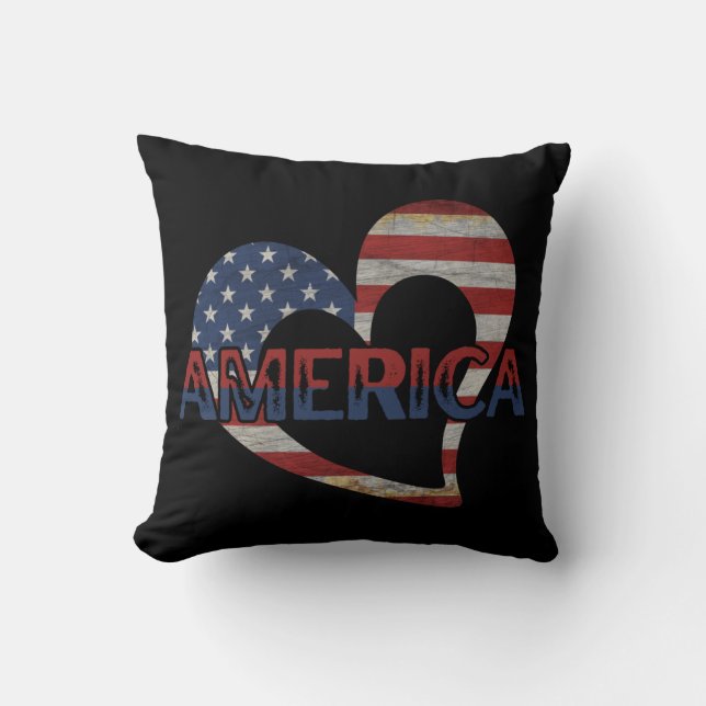 AMERIKAANSE VLAG 4 JULI  LIEFDE AMERIKA  VADERS D KUSSEN (Voorkant)