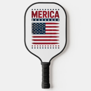 Amerikaanse Vlag 4 juli Merica Pickleball Paddle
