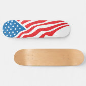 Amerikaanse vlag - 4 juli persoonlijk skateboard (Horizontaal)