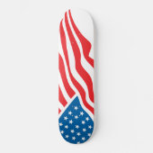 Amerikaanse vlag - 4 juli persoonlijk skateboard (Voorkant)
