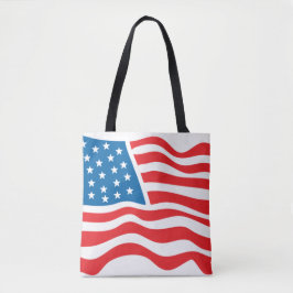 Amerikaanse vlag - 4 juli tote bag