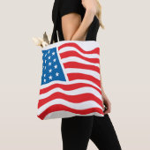 Amerikaanse vlag - 4 juli tote bag (Dichtbij)
