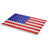 Amerikaanse vlag 4 snijplank (Hoek)