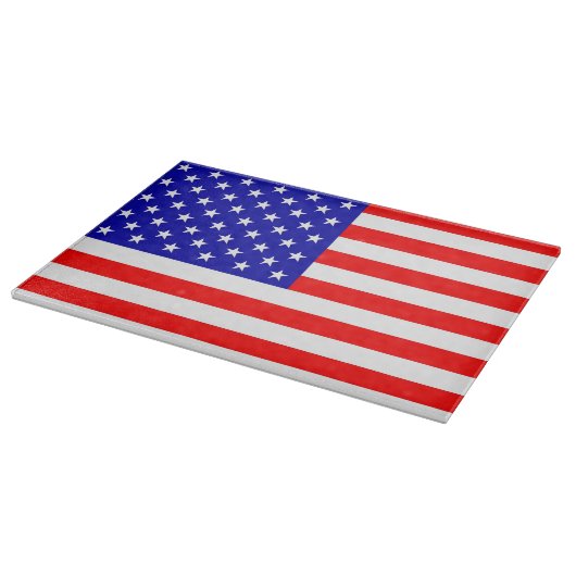 Amerikaanse vlag 4 snijplank (Hoek)