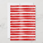 Amerikaanse vlag 4e juli Waterverf partij Kaart (Achterkant)