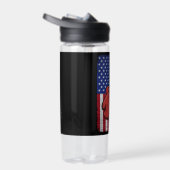Amerikaanse vlag 4th van juli Boksen Waterfles (Rechts)