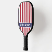 Amerikaanse vlag 4th van juli Family Game BBQ Pickleball Paddle (Links)