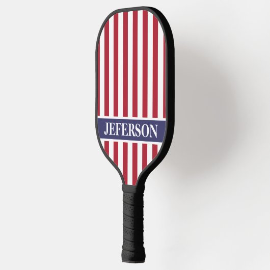 Amerikaanse vlag 4th van juli Family Game BBQ Pickleball Paddle (Links)