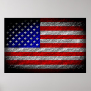 Amerikaanse vlag 5 poster