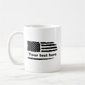 Amerikaanse vlag - Aangepast - Aangepast Koffiemok (Links)