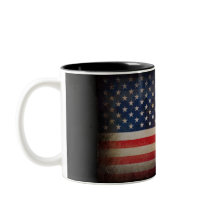 Amerikaanse Vlag aangepaste Mok |Koffie, melk of t