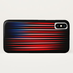 Amerikaanse vlag Abstract gestreept Case-Mate iPhone Case