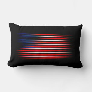 Amerikaanse vlag Abstract gestreept Kussen