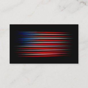 Amerikaanse vlag Abstract gestreept Visitekaartje