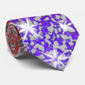 Amerikaanse vlag Abstract Stropdas (Opgerold)