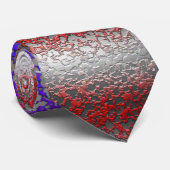 Amerikaanse vlag Abstract Stropdas (Opgerold)