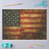 Amerikaanse vlag Abstracte vlag ontkoppelingspapie Tissuepapier (Craft)