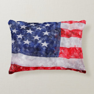 Amerikaanse vlag accent kussen