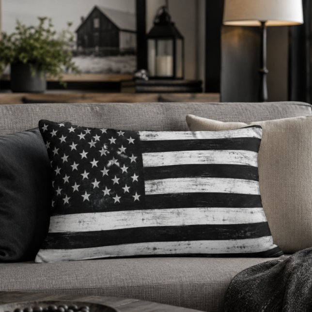Amerikaanse Vlag Accent Kussen (Creator heeft geüpload)