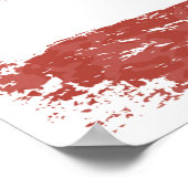 Amerikaanse vlag-achtergrond. Rasterversie. H Poster (Hoek)