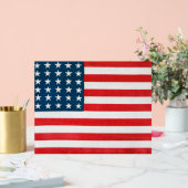 Amerikaanse vlag acryl bord (Huwelijk)