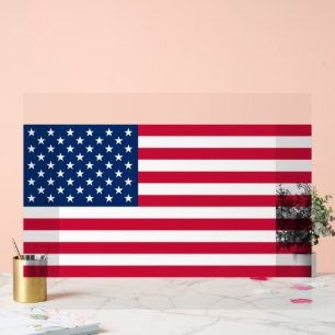 Amerikaanse vlag Acryl teken USA Patriottisch Acryl Bord