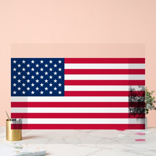 Amerikaanse vlag Acryl teken USA Patriottisch Acryl Bord (Huwelijk)