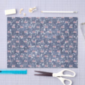 Amerikaanse vlag Aglow, ster spangled tissue papie Tissuepapier (Craft)