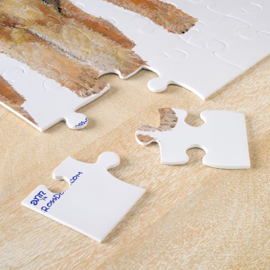 Amerikaanse vlag Airedale Terriers Legpuzzel (Zijkant)