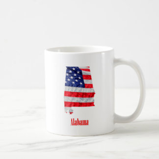 Amerikaanse vlag Alabama Verenigde Staten Koffiemok