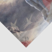 Amerikaanse vlag Alaskan Polar Beer Tissuepapier (Detail)