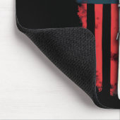 Amerikaanse vlag alpineskiër _2 muismat (Hoek)