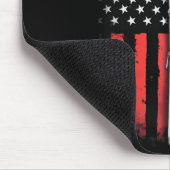 Amerikaanse vlag alpineskiër _5 muismat (Hoek)