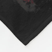 Amerikaanse vlag alpineskiër fleece deken (Hoek)