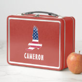 Amerikaanse vlag American Eagle America 4 juli naa (In situ)