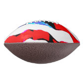 Amerikaanse vlag american football (Gedraaid 90)