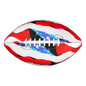 Amerikaanse vlag american football (Voorkant)