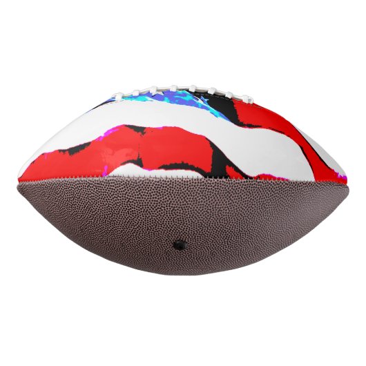 Amerikaanse vlag american football (Gedraaid 270)