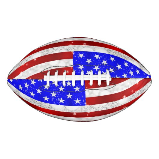 Amerikaanse vlag american football (Voorkant)